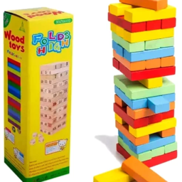 Jenga colorful Board game