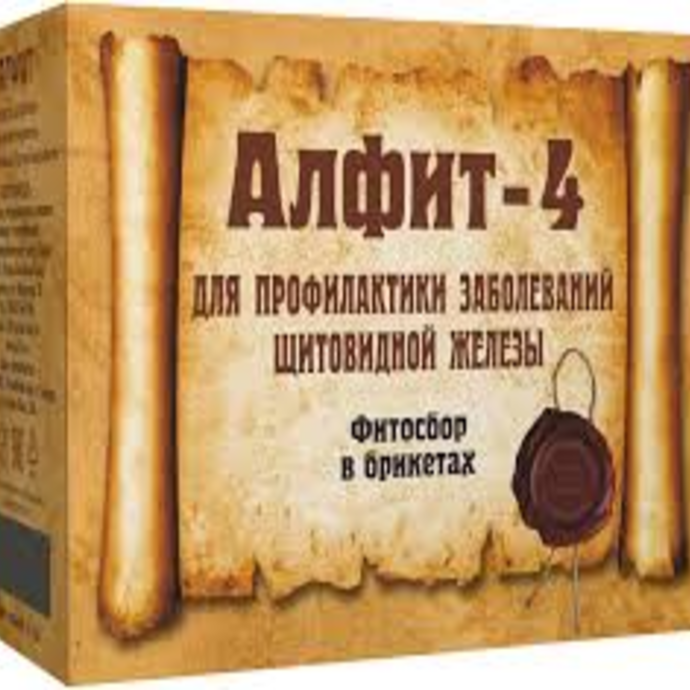 "алфит-4" для профилактики заболеваний щитовидной железы